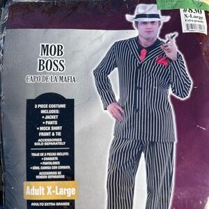 Mob boss men’s costume